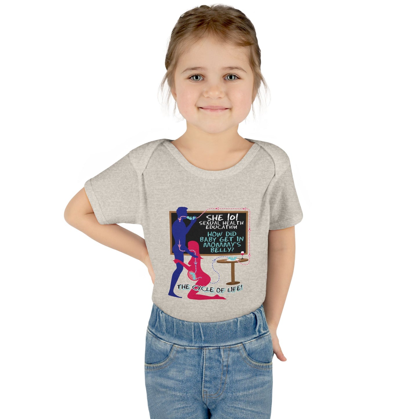 DK184: Baby In The Belly - Infant Sized Onsie