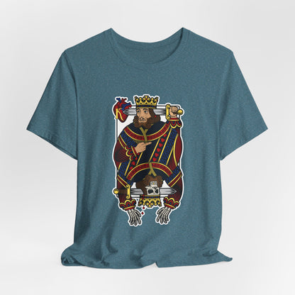 DK121: The King Is Dead (Bicycle Edition) - Unisex S/S T-Shirt