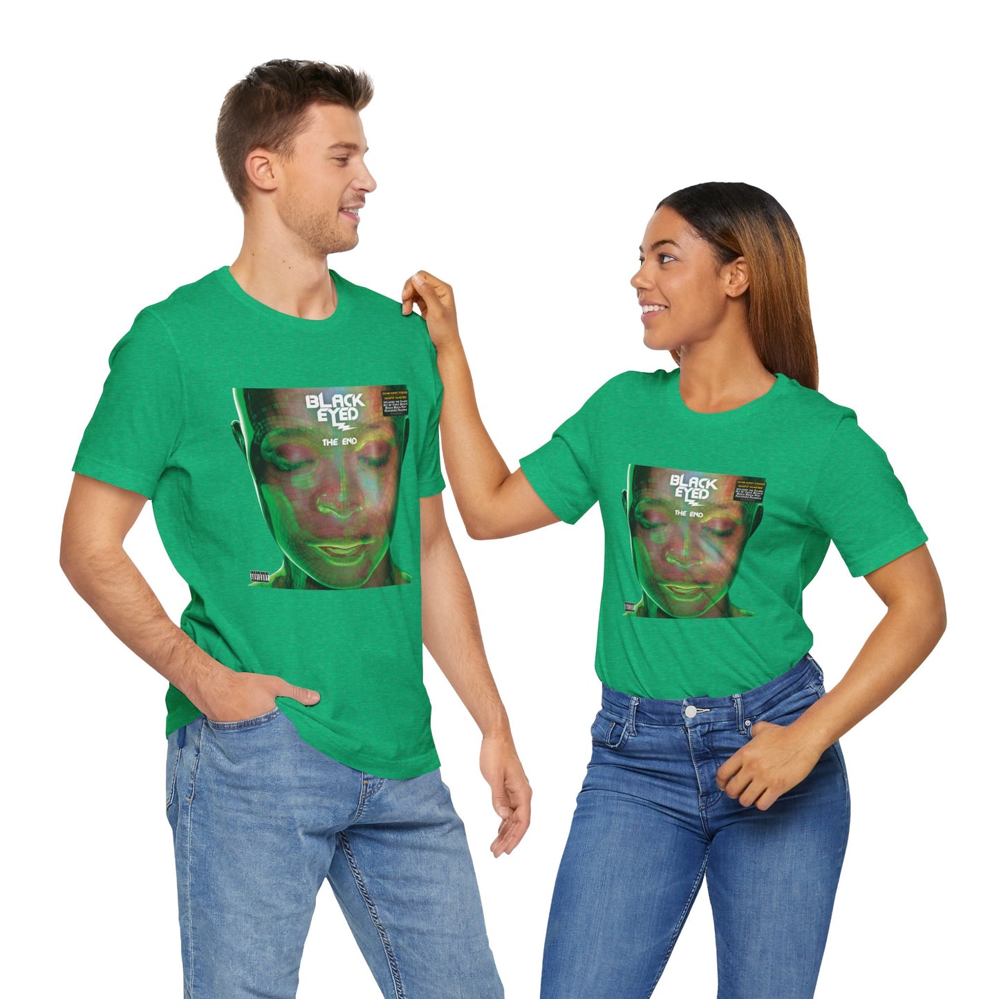 DK136: Hit With The Ladies (Black Eyed Green Edition) - Unisex S/S T-Shirt