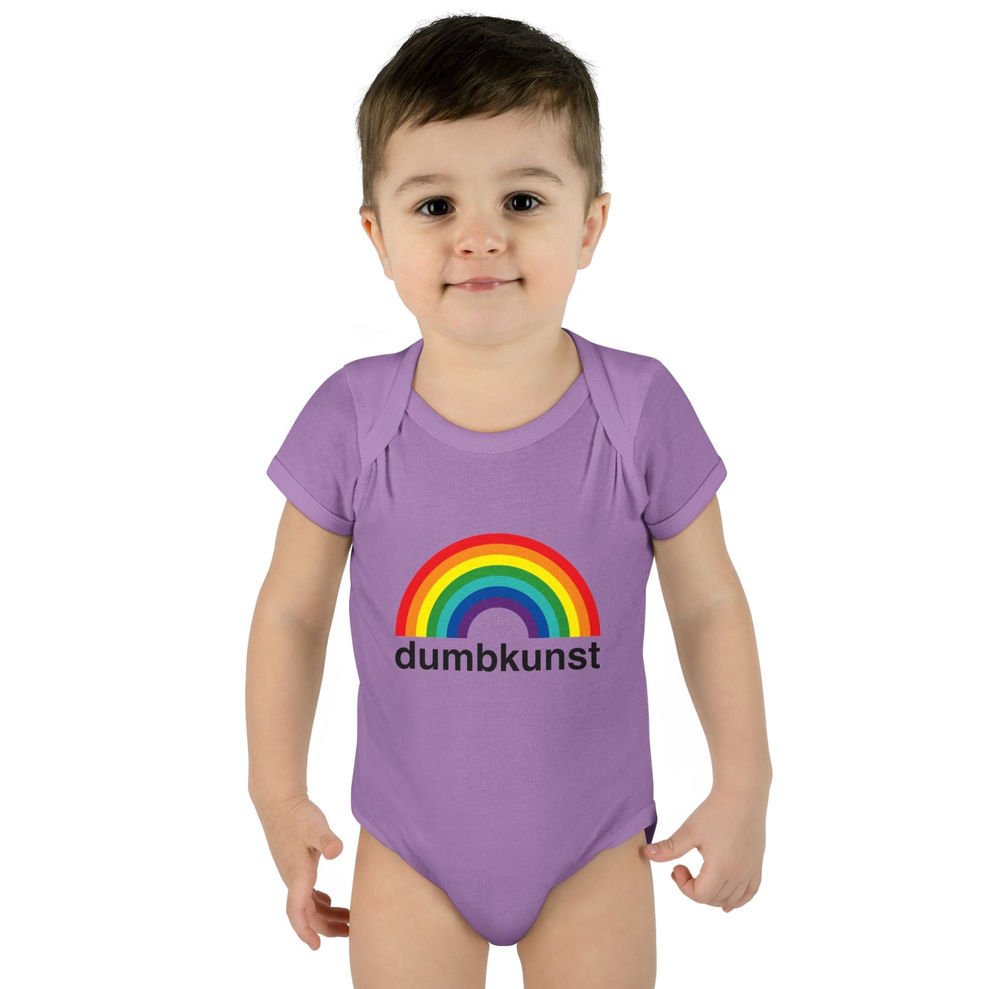 DK16: Dumb Kunst Under The Rainbow - Infant Sized Onsie