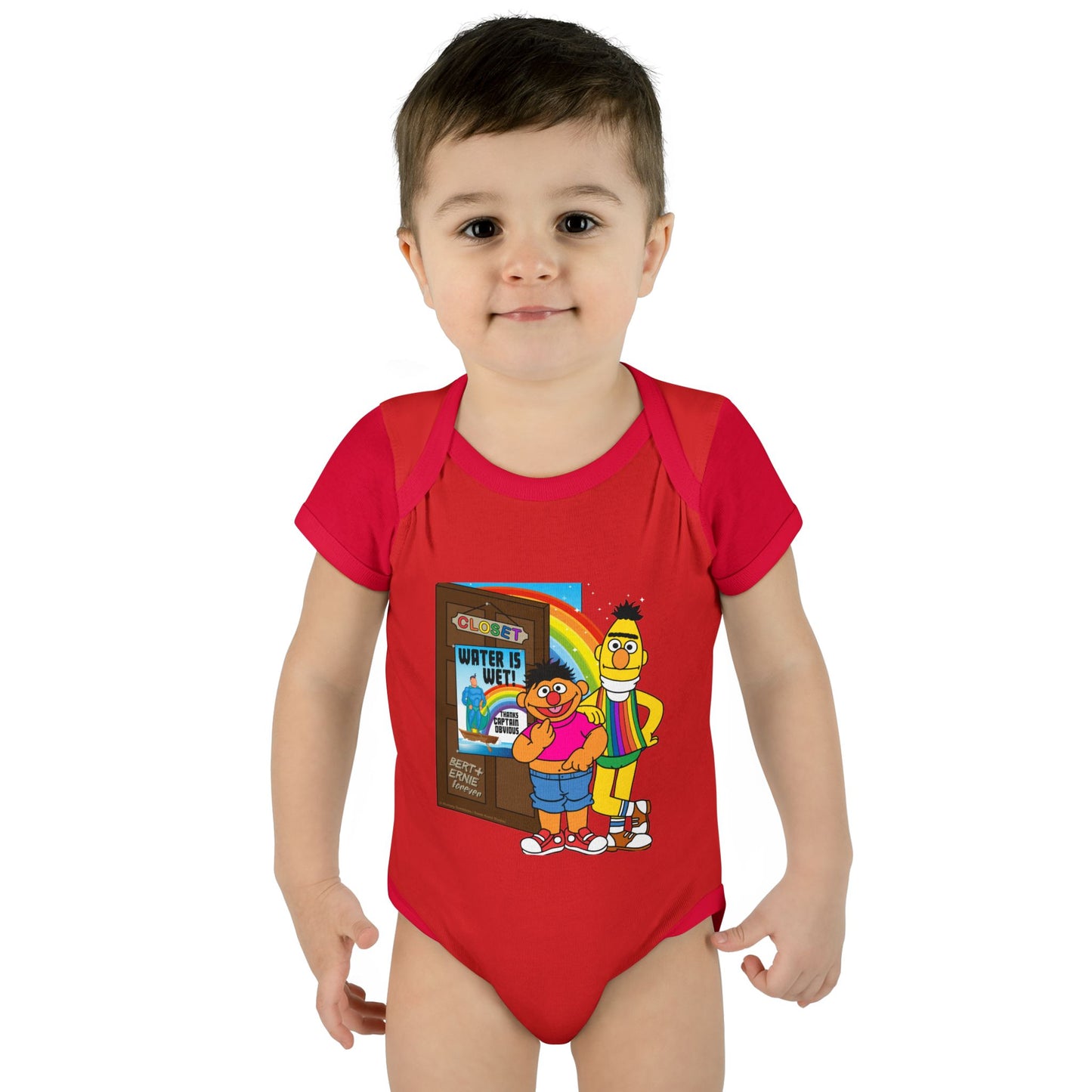 DK201: Bert & Ernie's Closet - Infant Sized Onsie