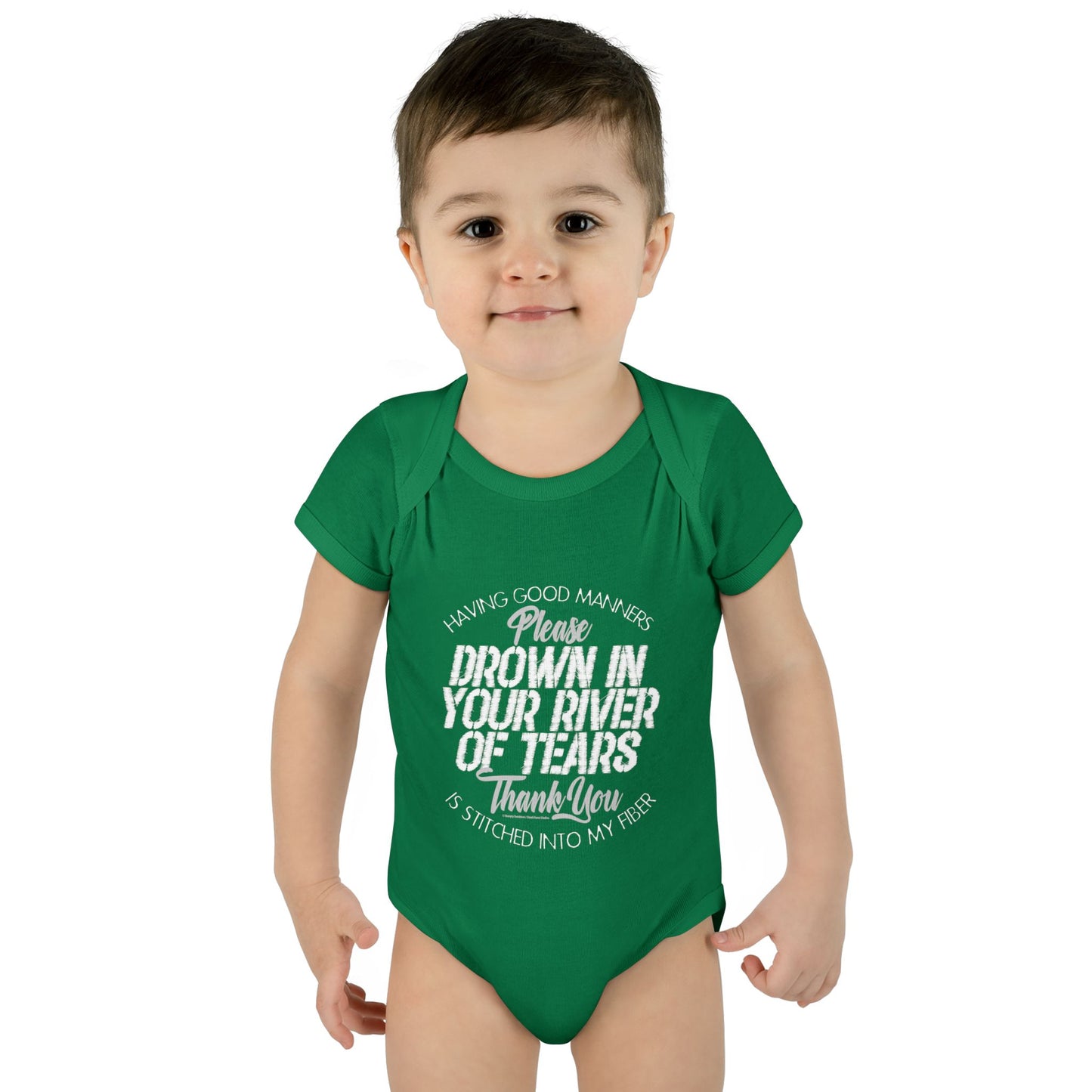 DK90: Please & Thank You (Drown In Your River of Tears) - Infant Sized Onsie