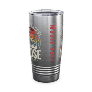 Moose Lodge 2427 - Florida Moose Sunset - Ringneck Tumbler, 20oz