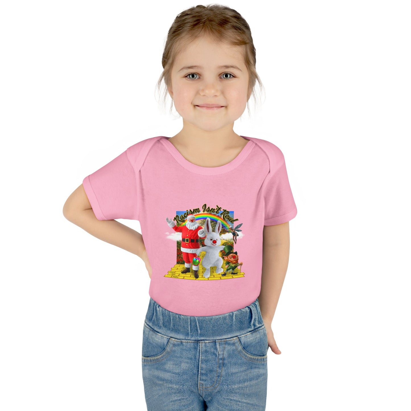 DK68: Racism Isn't Real - Infant Sized Onsie