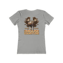 Load image into Gallery viewer, Moose Lodge 2427 - Moose Antlers - Women&#39;s T-Shirt (Front &amp; Back Prints)
