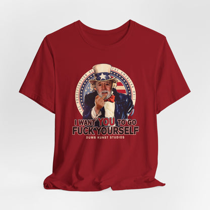 DK23: The Pussification of the American Male - Unisex S/S T-Shirt