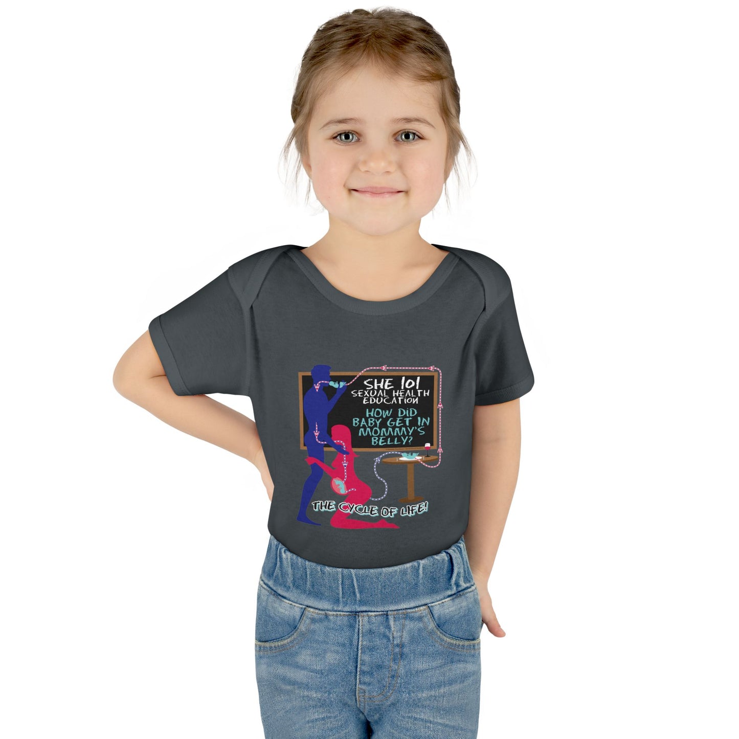 DK184: Baby In The Belly - Infant Sized Onsie