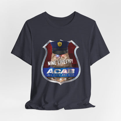 DK210: A.C.A.B. (Cats Edition) - Unisex S/S T-Shirt