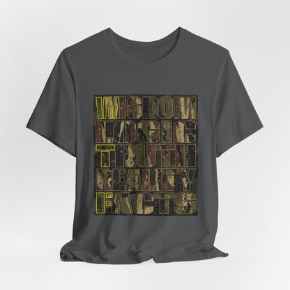 DK159: WTF! FTW! Facts! (Camo Edition) - Unisex S/S T-Shirt
