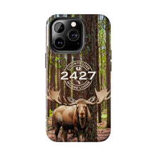 Load image into Gallery viewer, Moose Lodge 2427 - Woodlands Moose - Tough Phone Cases (Select Phone Models)
