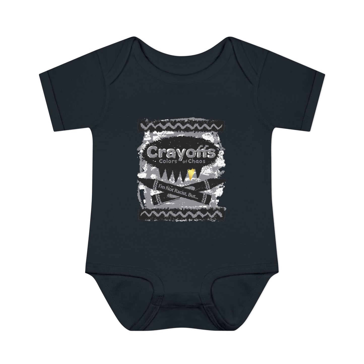 DK110: Crayoffs - Colors of Chaos - Infant Sized Onsie