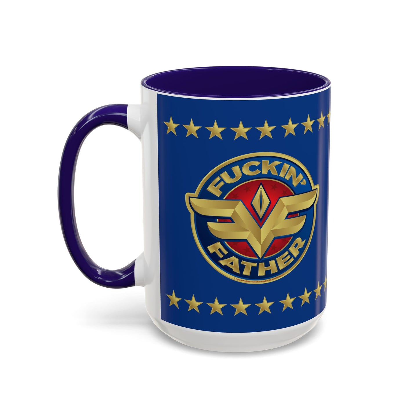 DK234: MF'in Fatherfuckers (HIS Edition) - Ceramic Coffee Mugs