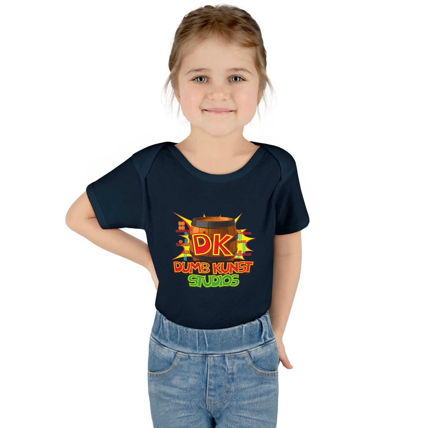 DK86: King Donkey Kunst - Infant Sized Onsie