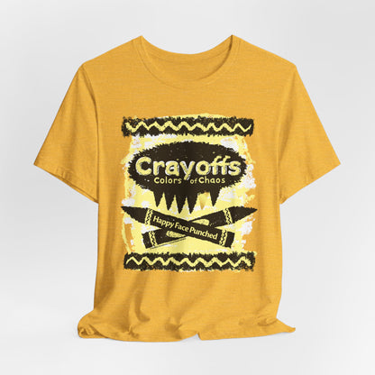 DK110: Crayoffs Colors of Chaos - Unisex S/S T-Shirt