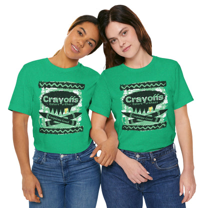 DK110: Crayoffs Colors of Chaos - Unisex S/S T-Shirt