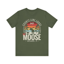 Load image into Gallery viewer, Moose Lodge 2427 - Florida Moose Sunset - Unisex T-Shirt (Front Print Only)
