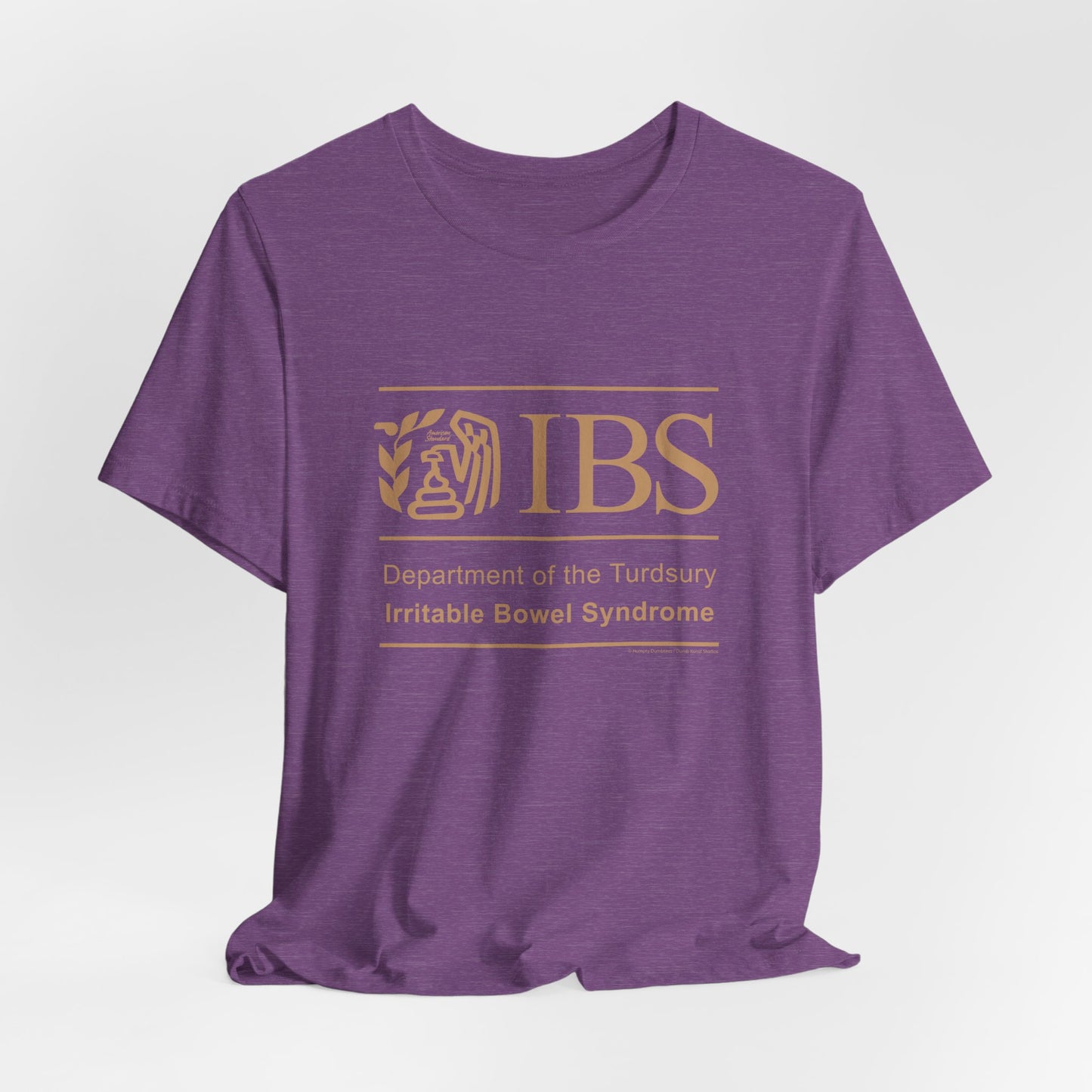 DK71: Dept. of Turdsury's IBS - Unisex S/S T-Shirt