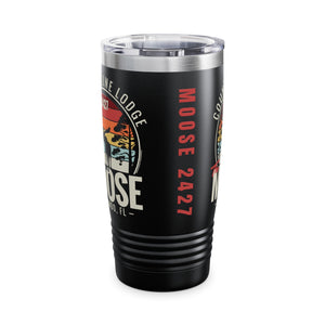 Moose Lodge 2427 - Florida Moose Sunset - Ringneck Tumbler, 20oz