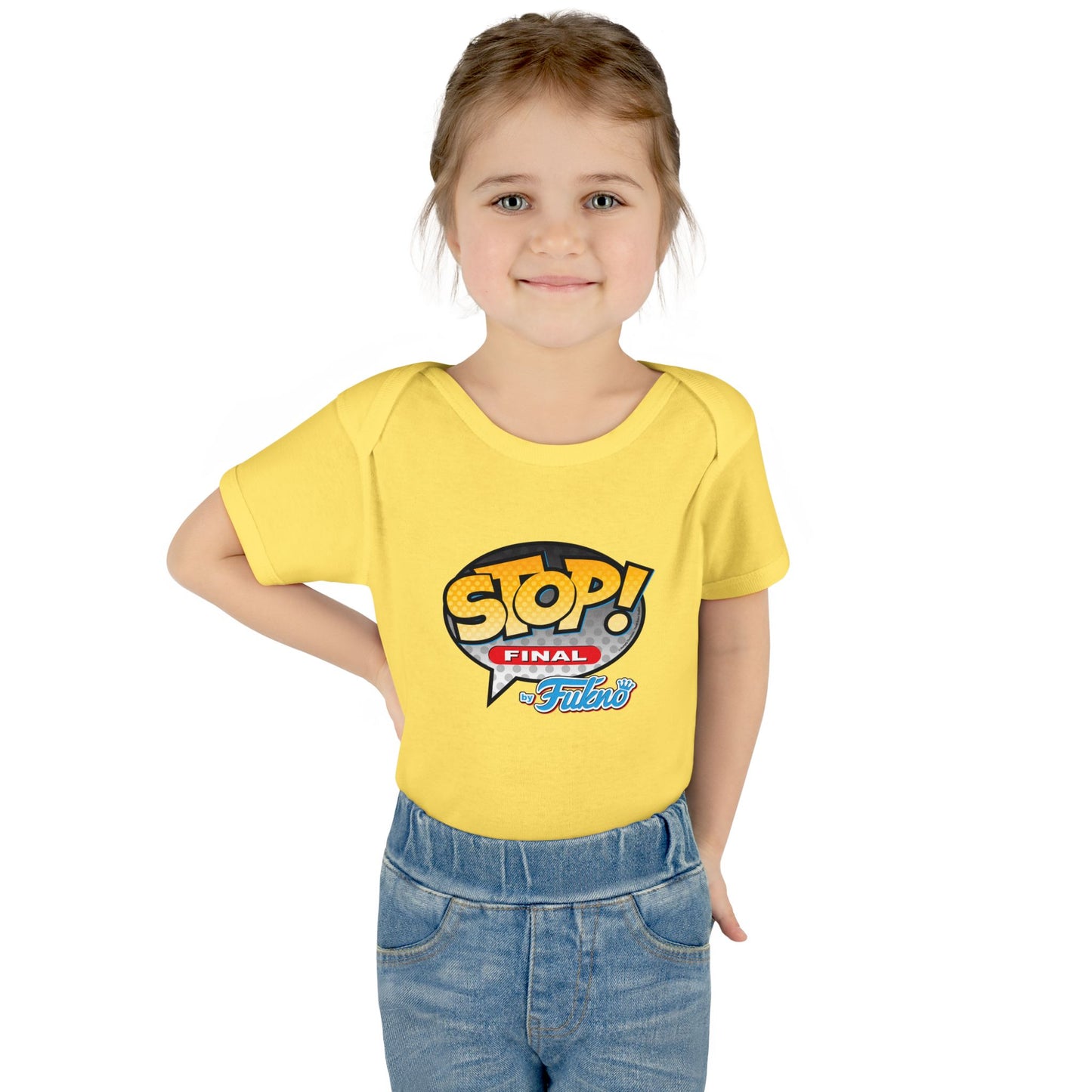 DK103: Stop! by Fukno - Infant Sized Onsie