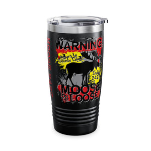 Moose Lodge 2427 - Loose Moose - Ringneck Tumbler, 20oz