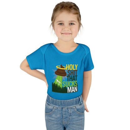 DK134: Holy Shit That Sucks Man - Infant Sized Onsie