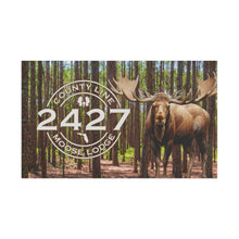 Load image into Gallery viewer, Moose Lodge 2427 - Woodlands Moose - Flag
