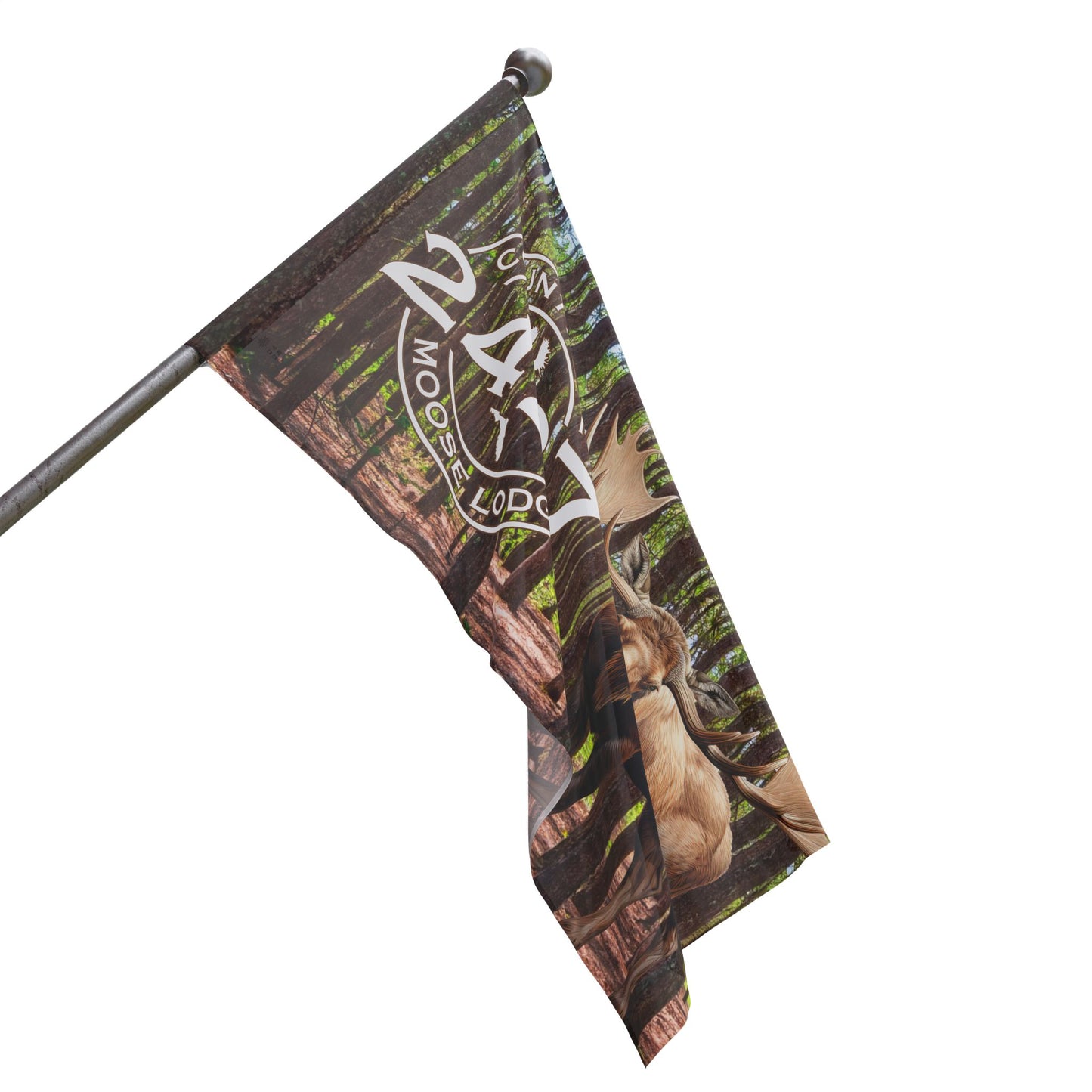 Moose Lodge 2427 - Woodlands Moose - Flag