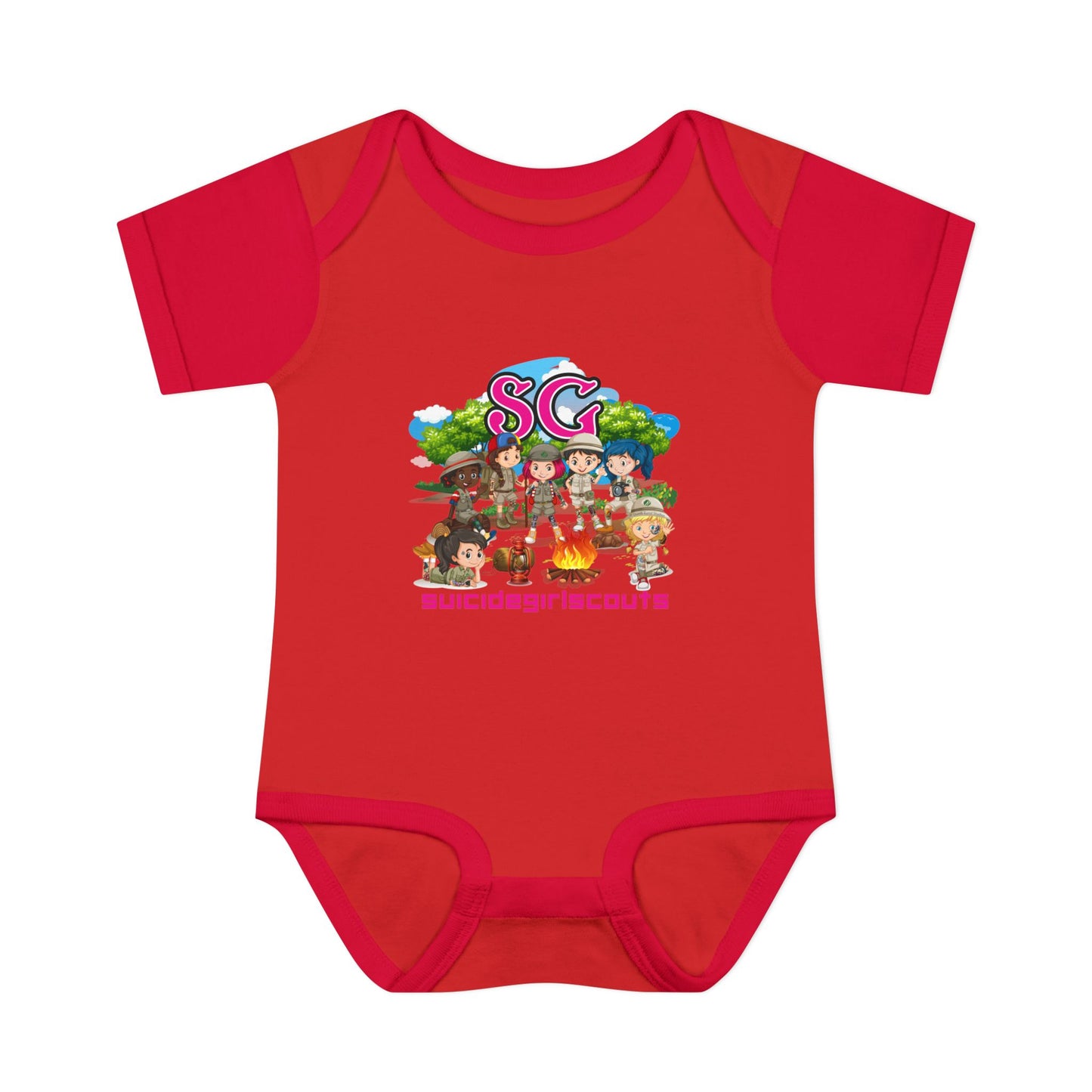 DK66: Suicide Girlscouts - Infant Sized Onsie