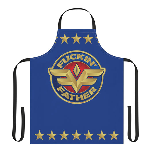 DK234: MF'in Fatherfuckers (HIS Edition) - Twill Kitchen Apron