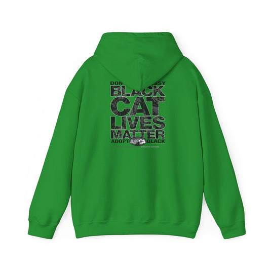 DK219: ASPCA (Black Cat Edition) - Adult Hooded Sweatshirt