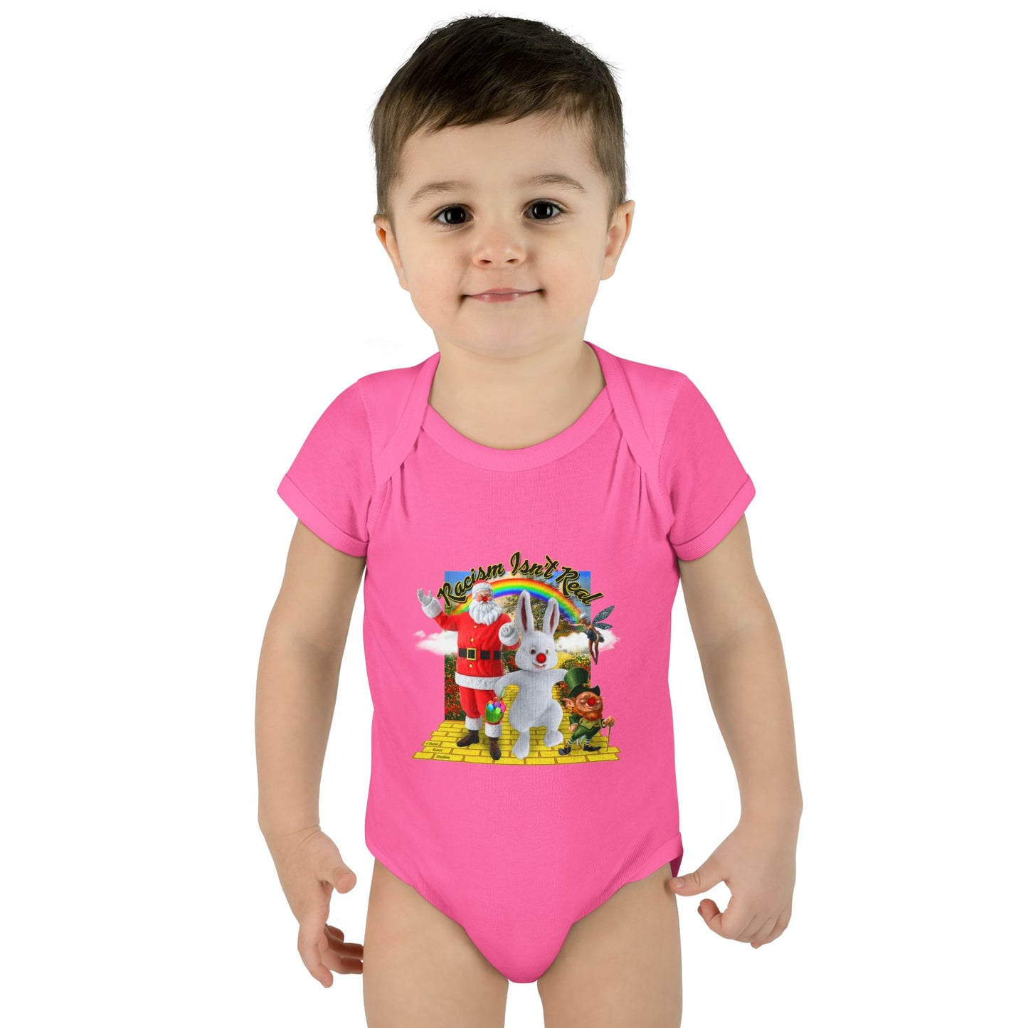 DK68: Racism Isn't Real - Infant Sized Onsie