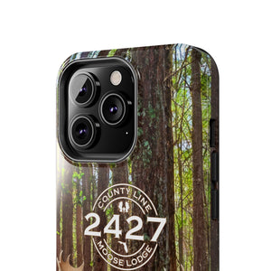 Moose Lodge 2427 - Woodlands Moose - Tough Phone Cases (Select Phone Models)