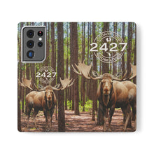 Load image into Gallery viewer, Moose Lodge 2427 - Woodlands Moose - Flip Organizational Phone Cases (Select Phone Models)
