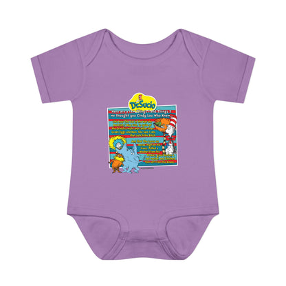 DK64: Doctored Seuss (Dirty Dr. Sucio) - Infant Sized Onsie