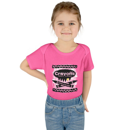 DK110: Crayoffs - Colors of Chaos - Infant Sized Onsie