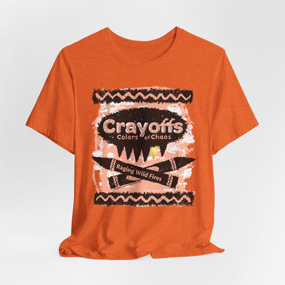 DK110: Crayoffs Colors of Chaos - Unisex S/S T-Shirt