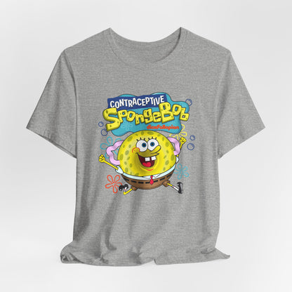 DK196: Contraceptive SpongeBob - Unisex S/S T-Shirt