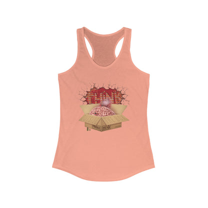 DK194: Think Outside The Box - Ladies Racerback Tank