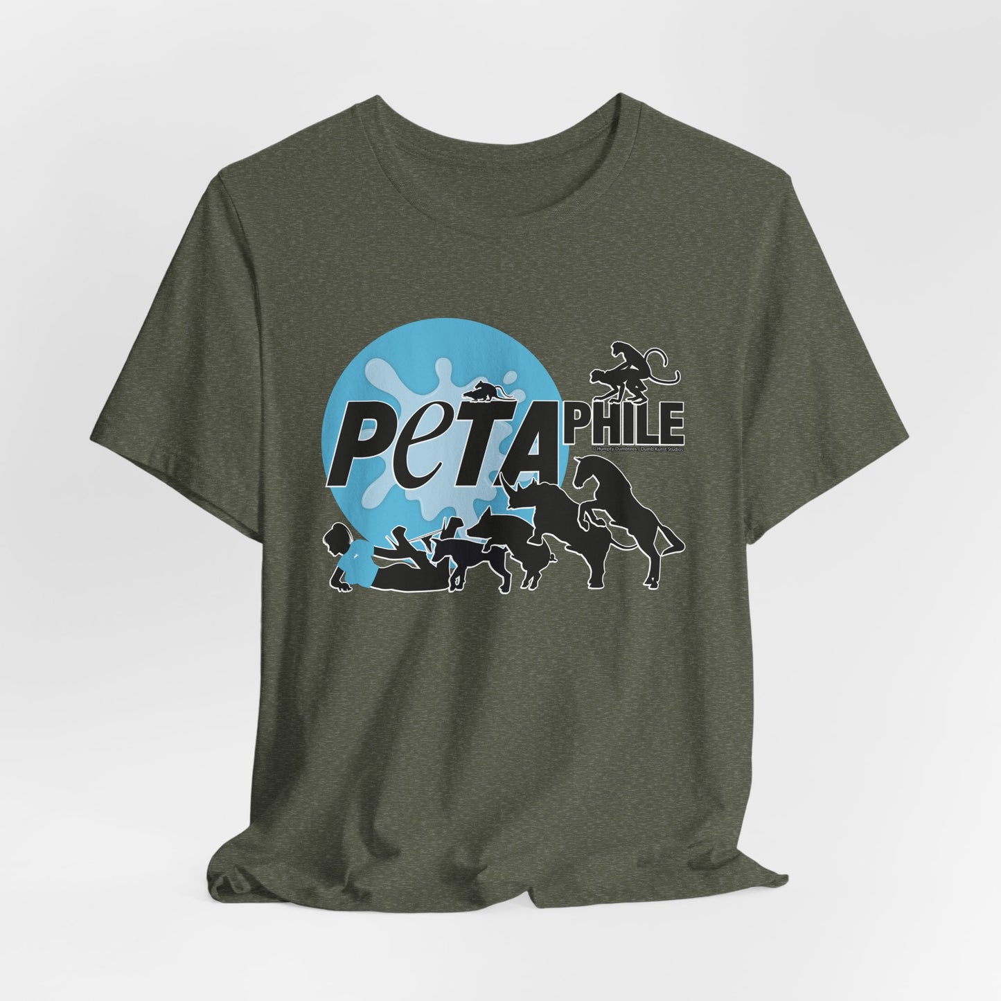 DK226: Peta-phile - Unisex S/S T-Shirt