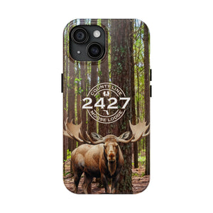 Moose Lodge 2427 - Woodlands Moose - Tough Phone Cases (Select Phone Models)