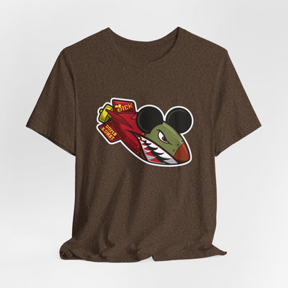 DK181: Dickey Mouse - Unisex S/S T-Shirt