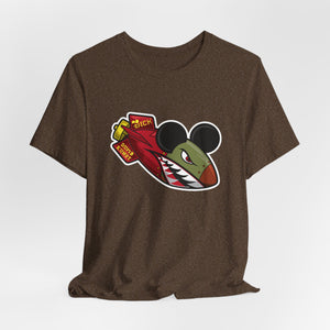 DK181: Dickey Mouse - Unisex S/S T-Shirt