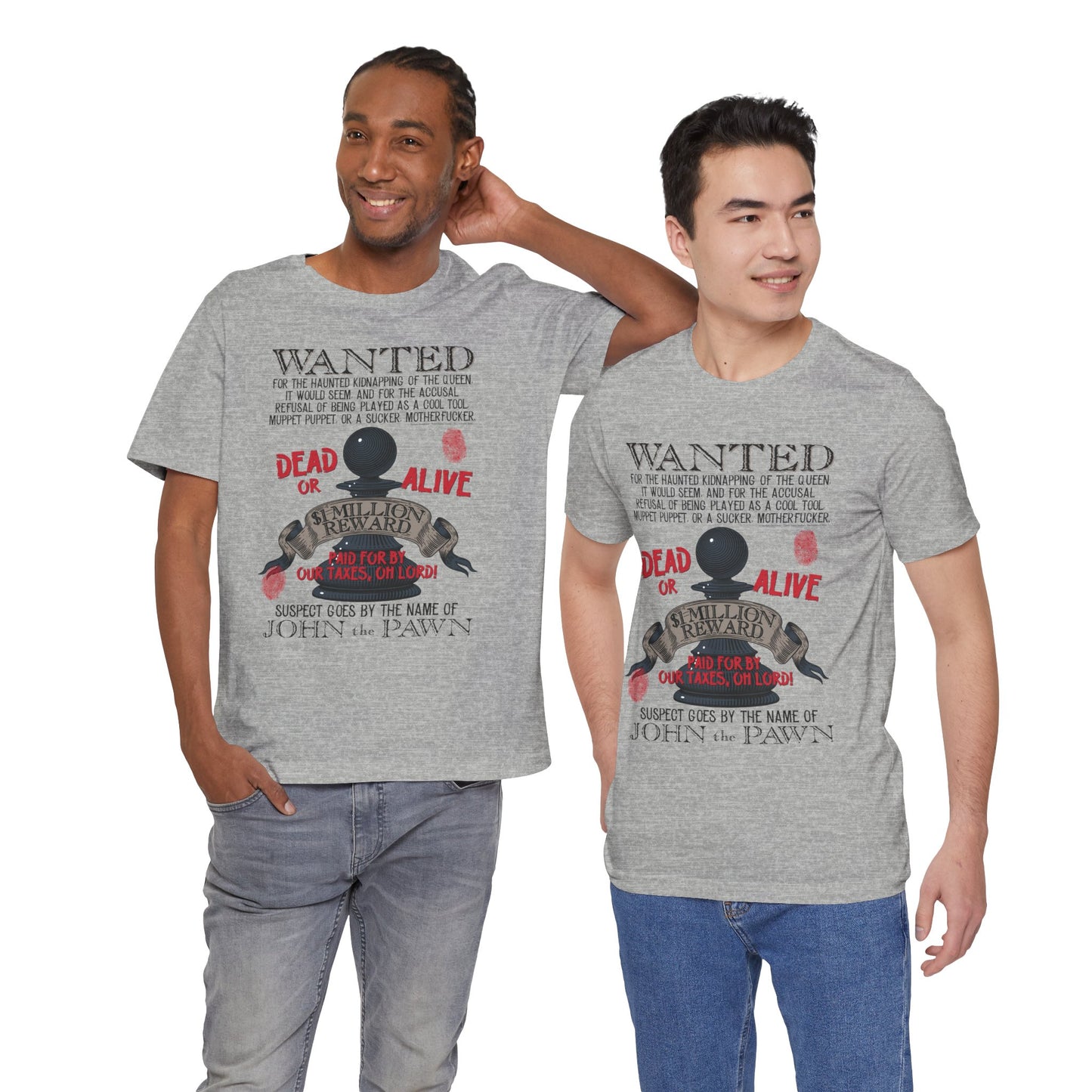 DK122: Wanted: Ransom Propaganda (Wanted Edition) - Unisex S/S T-Shirt