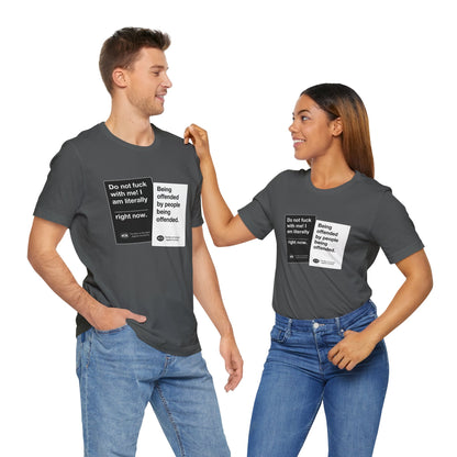 DK180: Humans Against Humanity (Offended Edition) - Unisex S/S T-Shirt