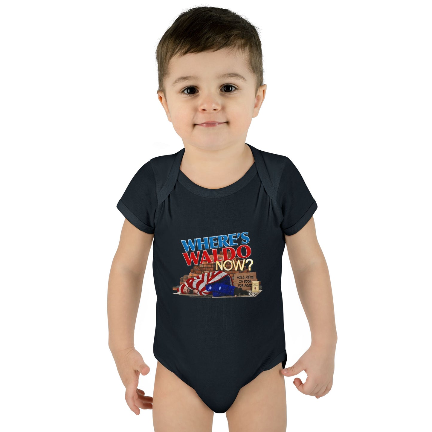 DK89: Where's Waldo Now? - Infant Sized Onsie