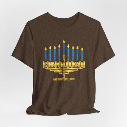 DK192: [C]ha[n]nu[k]ka[h] - Unisex S/S T-Shirt