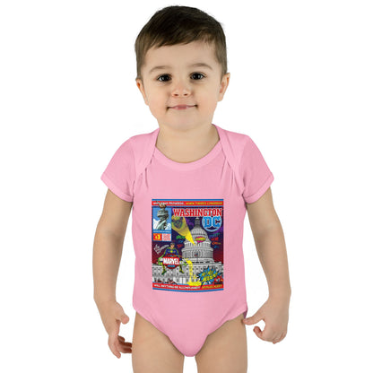 DK149: UnMARVELousington D.C. - Infant Sized Onsie