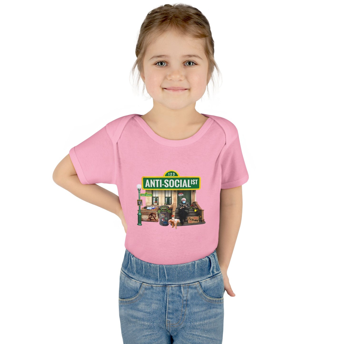 DK58: Bernie The Grouch - Infant Sized Onsie