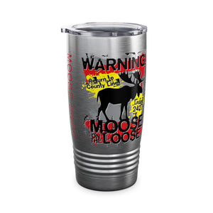 Moose Lodge 2427 - Loose Moose - Ringneck Tumbler, 20oz