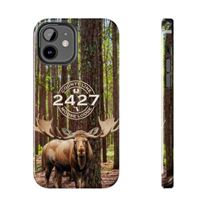 Moose Lodge 2427 - Woodlands Moose - Tough Phone Cases (Select Phone Models)